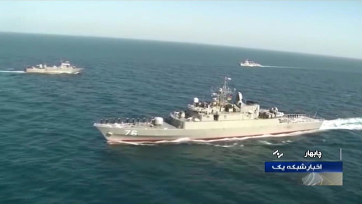 Un navire de guerre iranien touché par erreur dans le Golfe: 19 morts