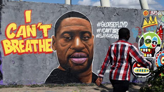 « Tu as changé le monde »: poignante cérémonie d&rsquo;hommage à George Floyd