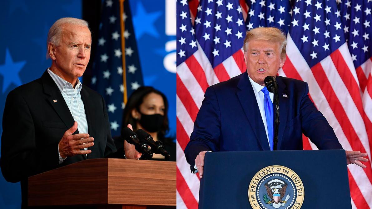 USA 2020: Biden crédité de 253 grands électeurs contre 214 pour Trump (projections)