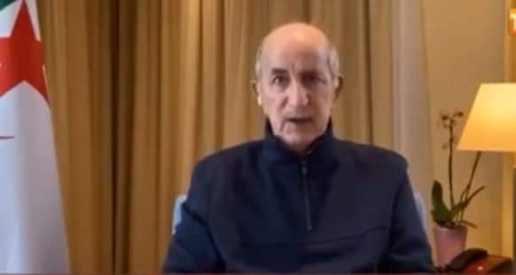 شهرين من الغياب: تبون في أول ظهور له « أتمنى العودة قريباً