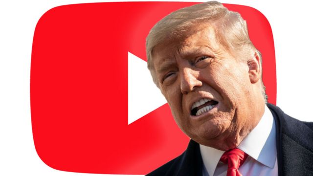 YouTube prolonge la suspension de Trump par crainte de violences
