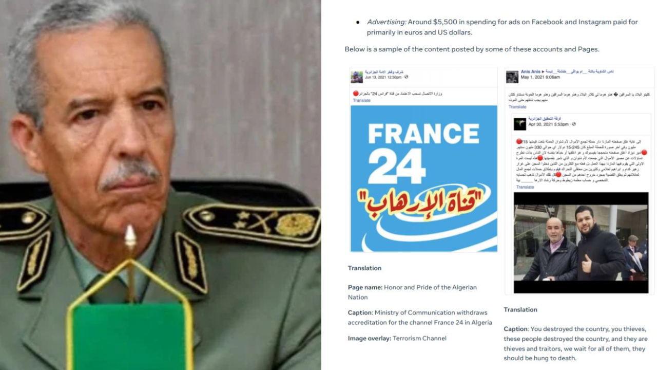فايسبوك قضى على « شبكة » تنشط منذ 2019 وحرب « الباديسية النوفمبرية » تجرّ جنرالات إلى الحبس  !