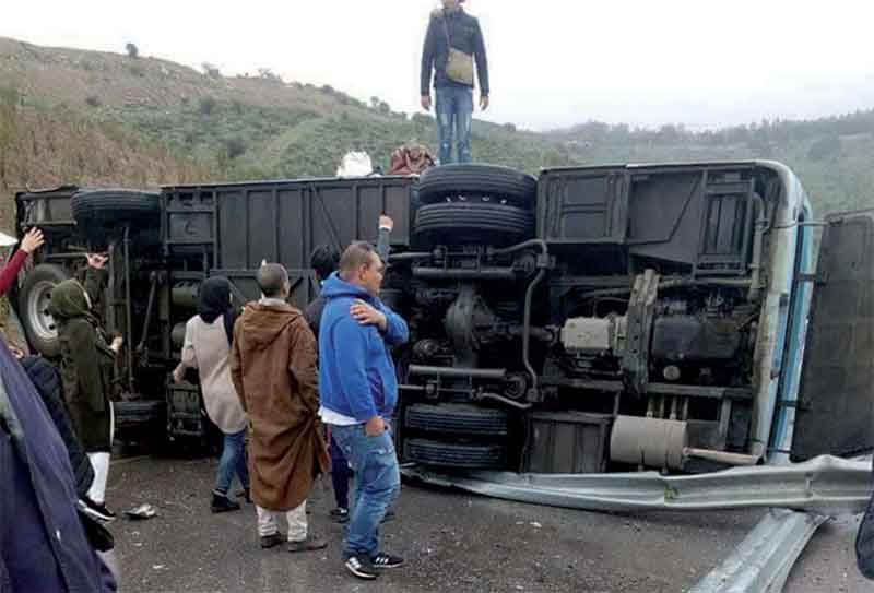 Accident de la route : hécatombe à Constantine et Bordj Badji Mokhtar