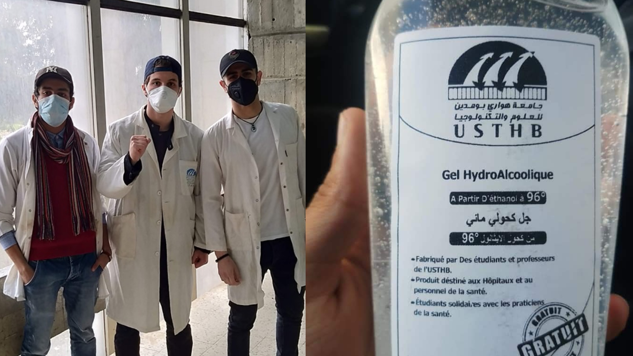 مشروع المعقم الكحولي لطلبة جامعة باب الزوار حبيس « مشكل » واحد !