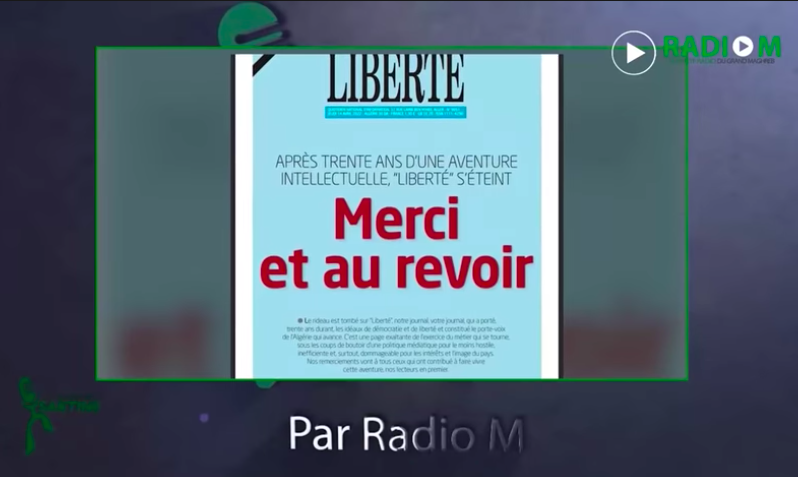 Les auditeurs de « Maranach Saktine » font l’adieu au journal Liberté