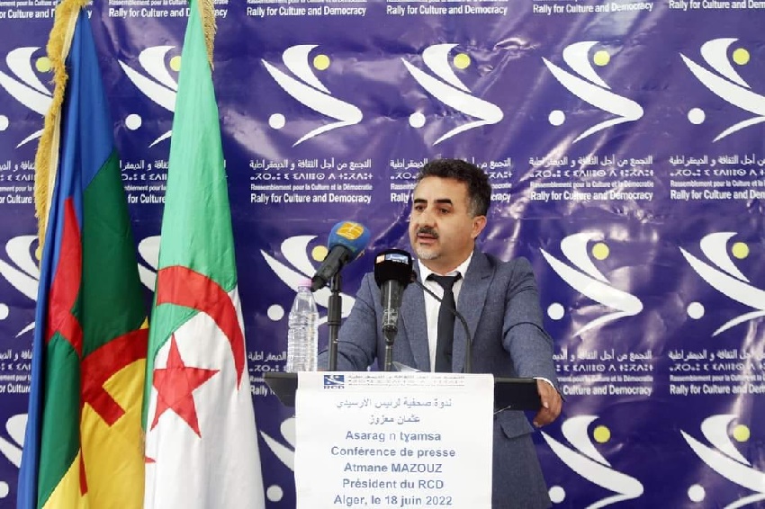 Atmane Mazouz : « toute activité qui n’émane pas du système ne trouve pas grâce auprès de ce pouvoir »