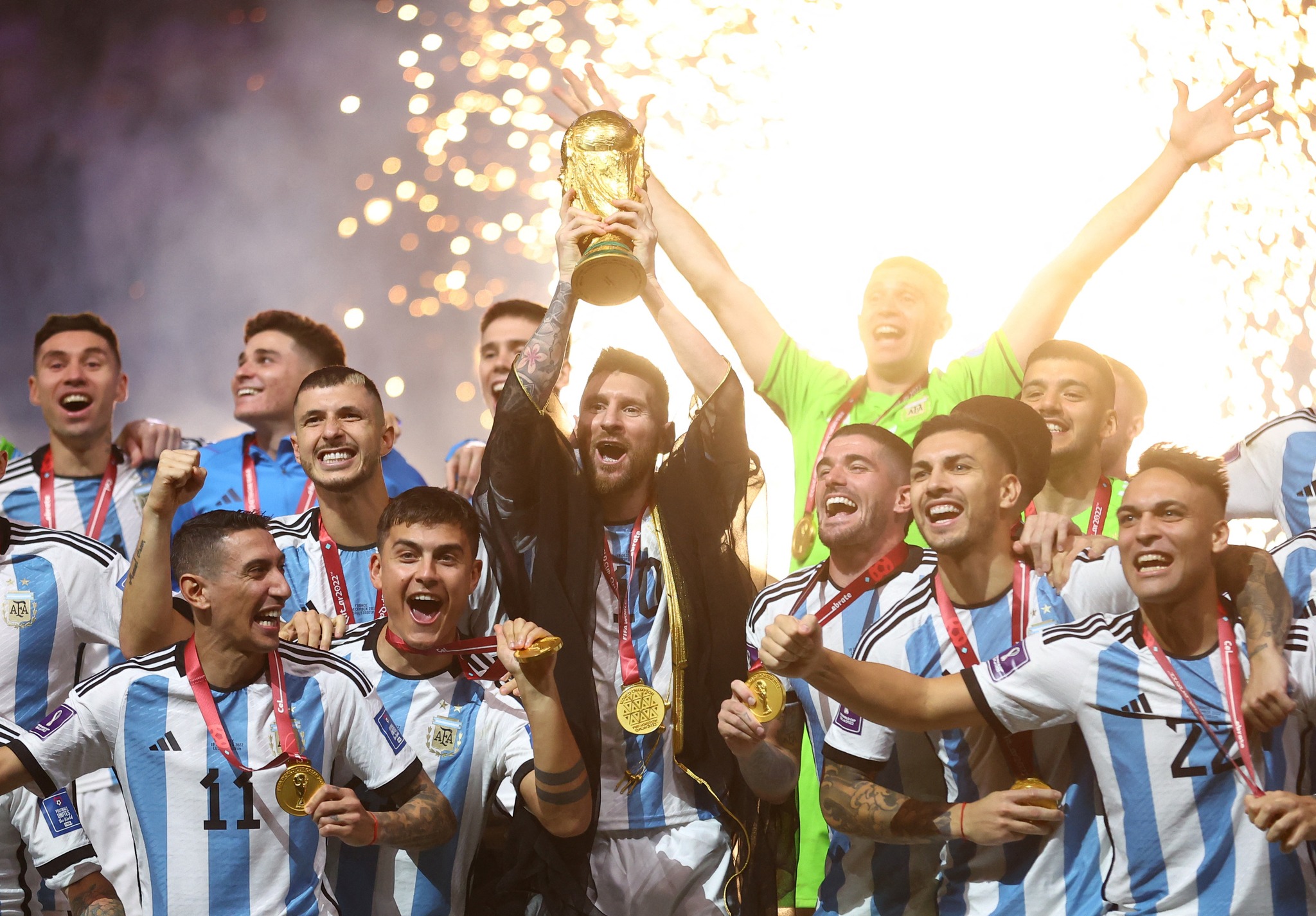 فيديو.. الارجنتين بطل العالم للمرة الثالثة في تاريخه