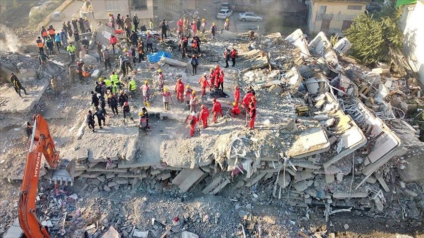 حصيلة  فرق الانقاذ الجزائرية: إنتشال رضيع حياتحت الأنقاض