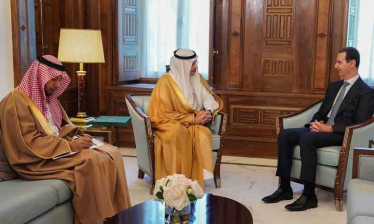 رسمياً: الأسد يتلقى دعوة من بن سلمان لحضور القمة العربية وواشنطن تنتقد