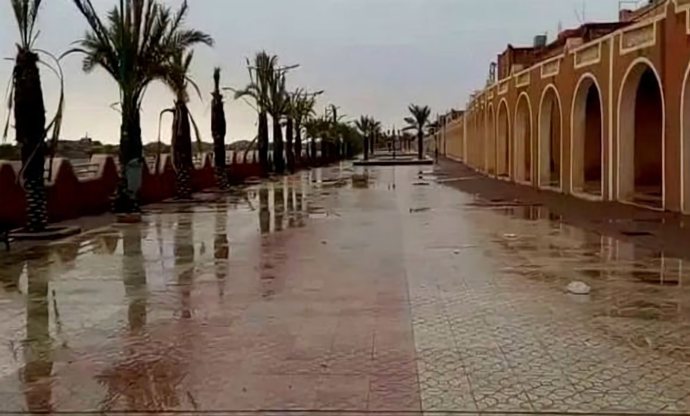 Pluie orageuse sur plusieurs wilyas du sud du pays