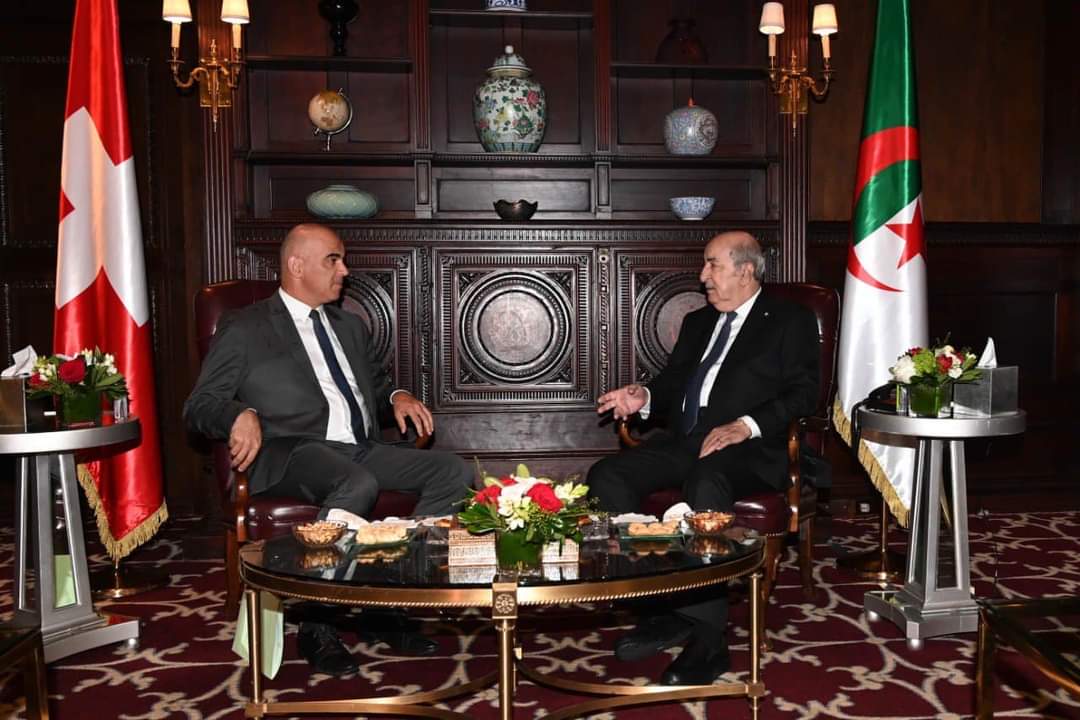 بعد تطورات قضية خالد نزار: تبون يلتقي الرئيس السويسري في نيو يورك