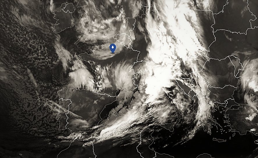 Image satellite météo