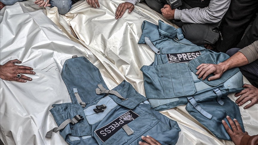 Le nombre de journalistes tués à Gaza s&rsquo;élève à 101 morts