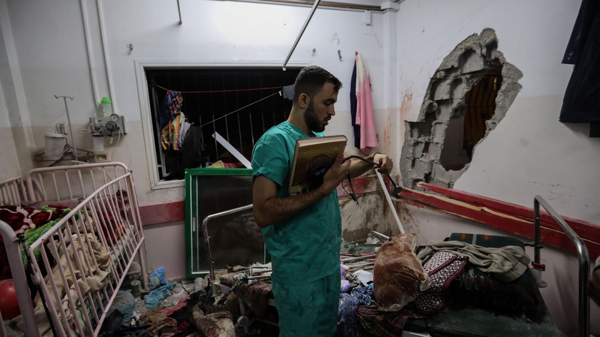 Gaza : l’hôpital Nasser de Khan Younès est « complètement hors service »