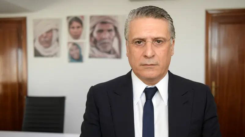 تونس: 3 سنوات سجناً نافذة لنبيل القروي مع الحرمان من الترشح لـ5 سنوات