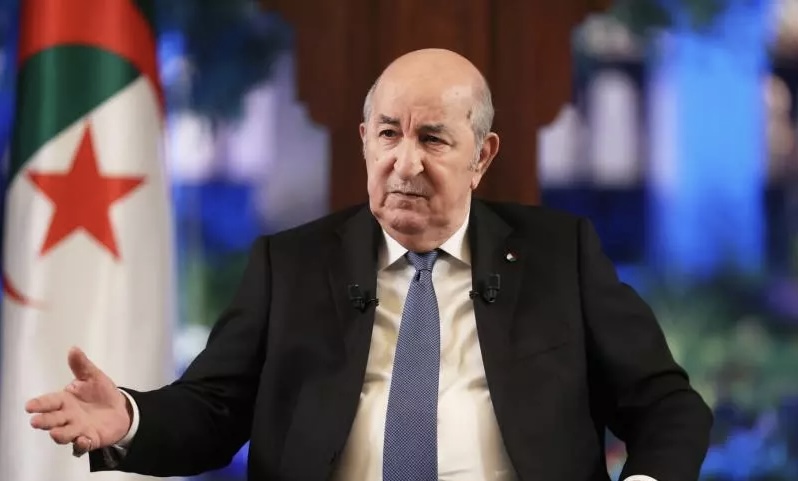 تبون : » الذين يتحدثون عن مغادرتي السلطة في قلوبهم مرض »