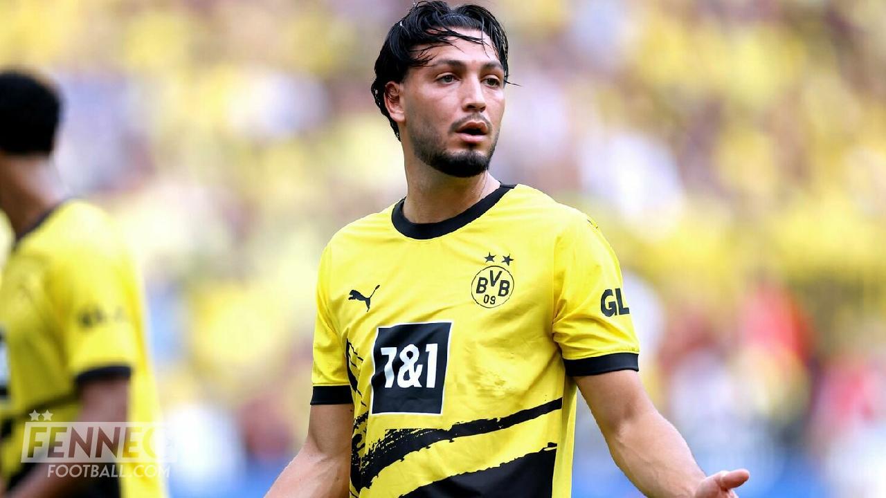 Ramy Bensebaini out pour le reste de la saison, selon son entraineur au Borussia Dortmund