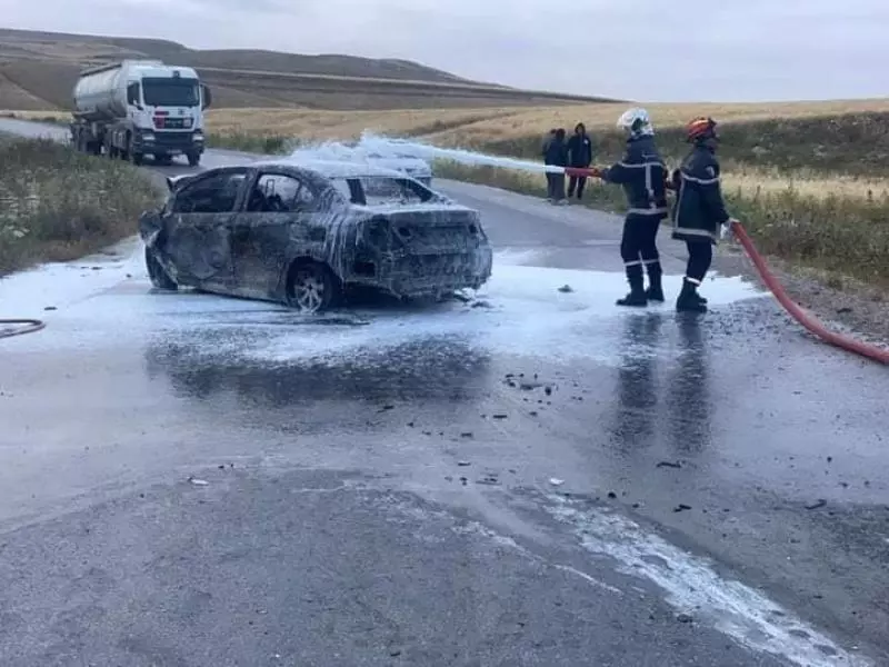 قسنطينة : تفحم 6 أشخاص في حادث مرور مروع بعين عبيد